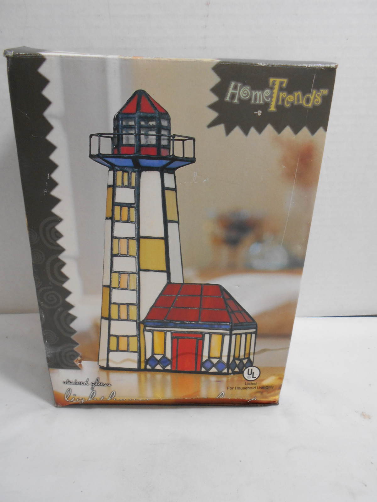 Stained Glass Lighthouse Lamp Designs Home Trends Stained Glass Lighthouse Accent Lamp Decorative Lighting