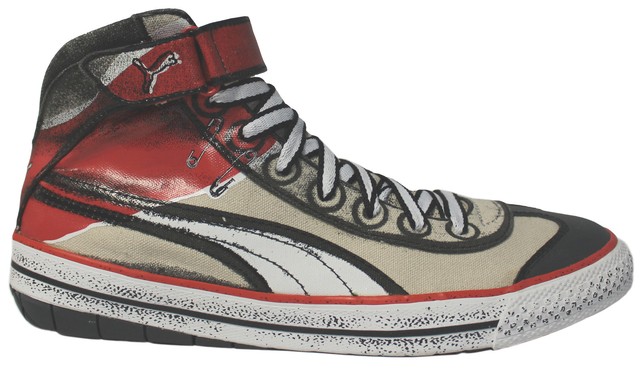 Puma Chuck ASSASSINO media altezza da uomo Adulti con lacci CARTONE ANIMATO Puma Chuck ASSASSINO media altezza da uomo Adulti con lacci CARTONE ANIMATO