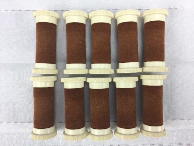 Clairol Custom Caresetter Kf 20 Electric Hot Hair Rollers Curlers 10 Medium Replacement Curlers Flocked Velvet Hot Rollers Clairol Kf 20 Denmark