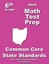 NEW Ohio 6th Grade Math Test Prep by Teachers'... BOOK (Paperback / softback)
