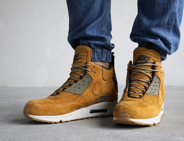 nike air max 90 sneakerboot wheat pack nike air max 90 sneakerboot wheat pack