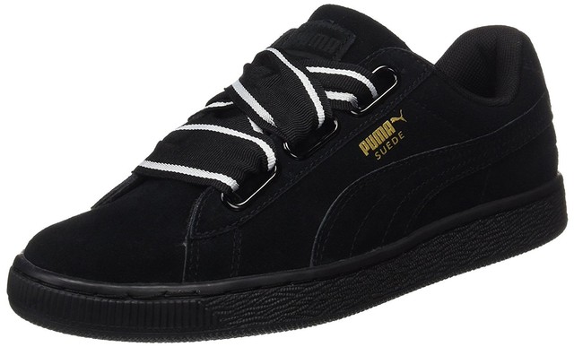 TG.38.5 Puma Suede Heart Satin Ii Scarpe da Ginnastica Basse Donna TG.38.5 Puma Suede Heart Satin Ii Scarpe da Ginnastica Basse Donna