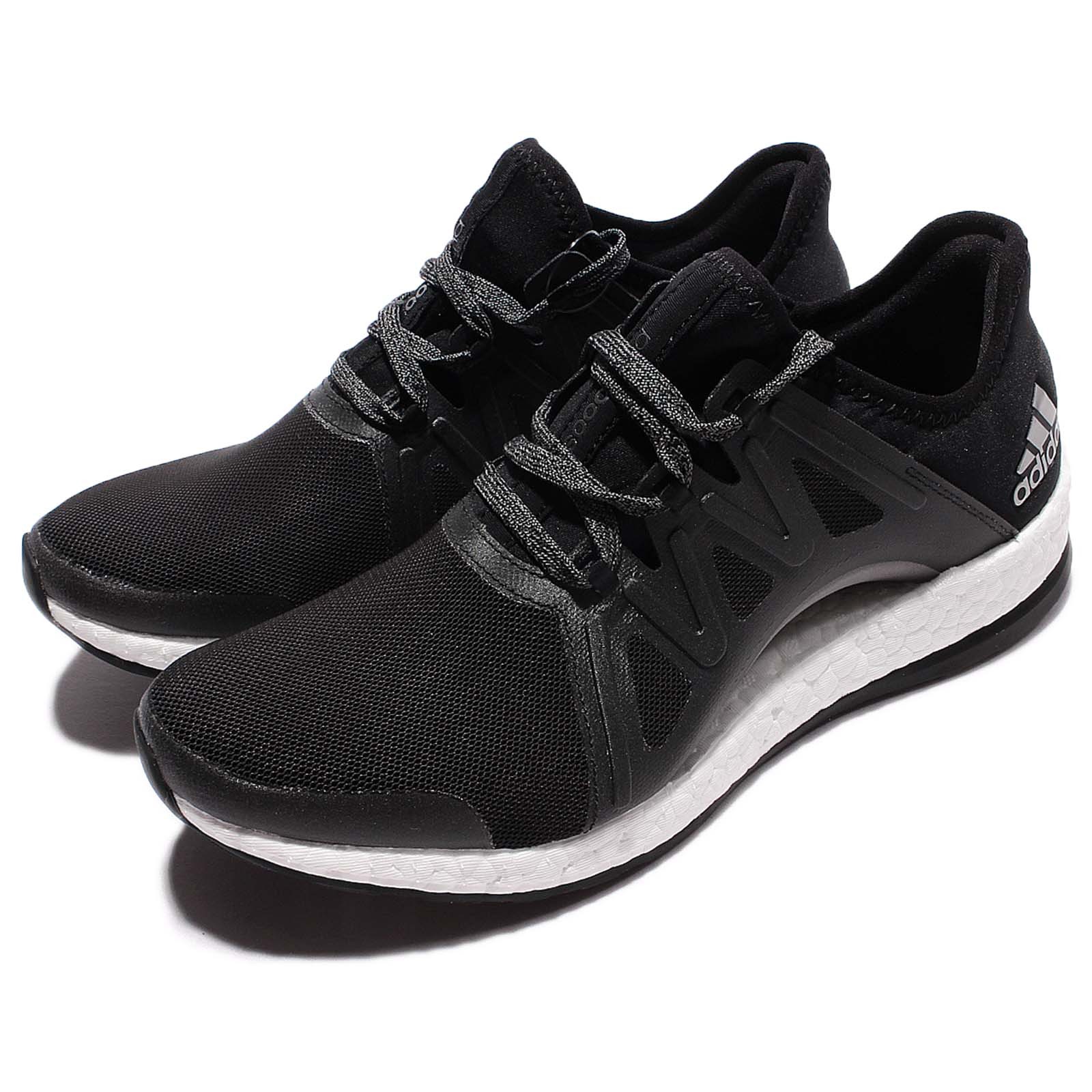 adidas PureBoost Xpose Black White Women Running Shoes Sneakers BB1733 adidas PureBoost Xpose Black White Women Running Shoes Sneakers BB1733
