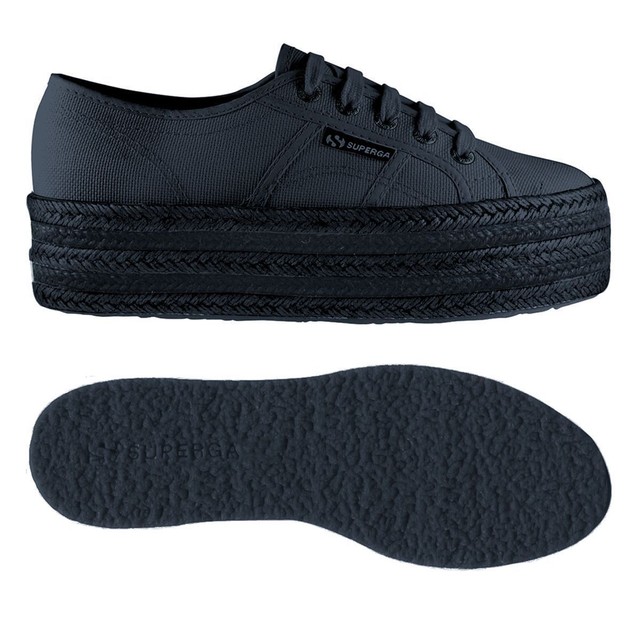 SUPERGA 2790 Scarpe DONNA zeppa 4cm CORDA Prv/Est Blu NEW Moda Nuove nuovo C43gz SUPERGA 2790 Scarpe DONNA zeppa 4cm CORDA Prv/Est Blu NEW Moda Nuove nuovo C43gz