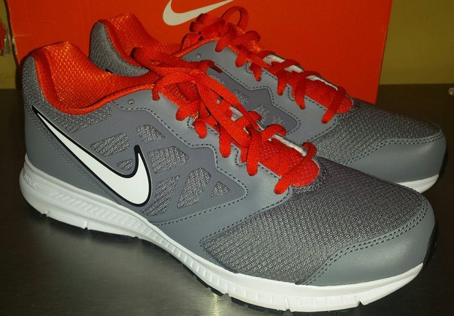 NIKE LUNARGLIDE 4 MEN'S ATHLETIC RUNNING SHOES SIZE 10 GRAY ORANGE NIKE LUNARGLIDE 4 MEN'S ATHLETIC RUNNING SHOES SIZE 10 GRAY ORANGE