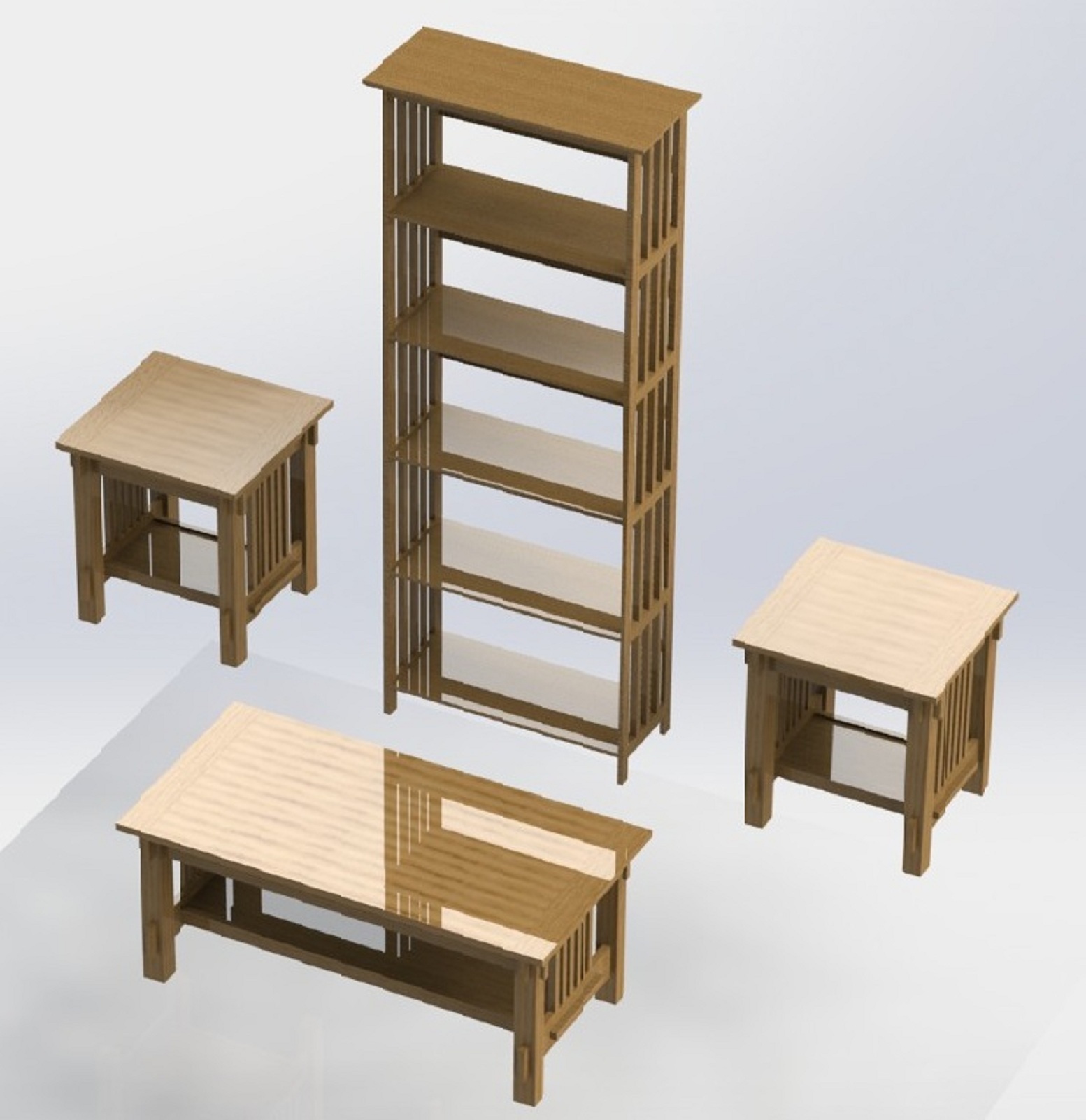 Mission Style Furniture Woodworking Plans 3pcs Bookshelf Coffee Mission Style Furniture Woodworking Plans 3pcs Bookshelf Coffee End Table