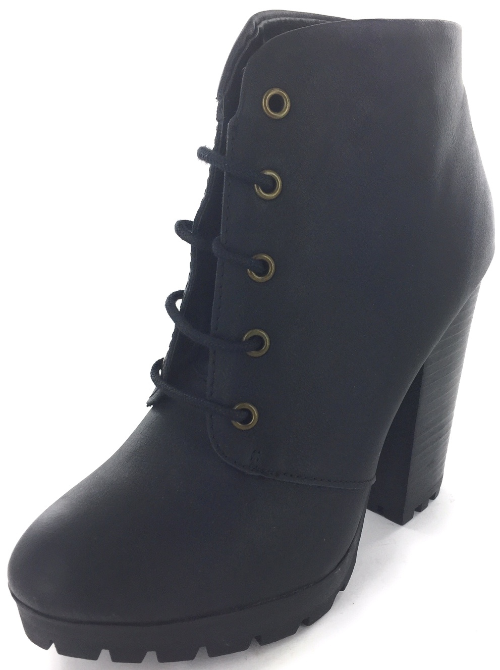 Madden Girl Women's Gabby Lace Up Combat Ankle Boot Heel Synthetic Size 9.5 M Madden Girl Women's Gabby Lace Up Combat Ankle Boot Heel Synthetic Size 9.5 M