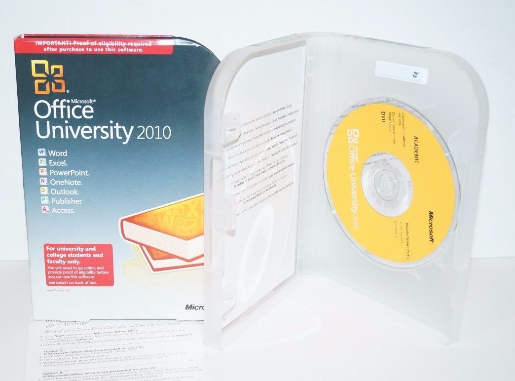 Microsoft Office University 2010 Retail License Media 2 Microsoft Office University 2010 Retail License Media 2 Computers 1 User Full Version For Windows U6l 00003 Ebay