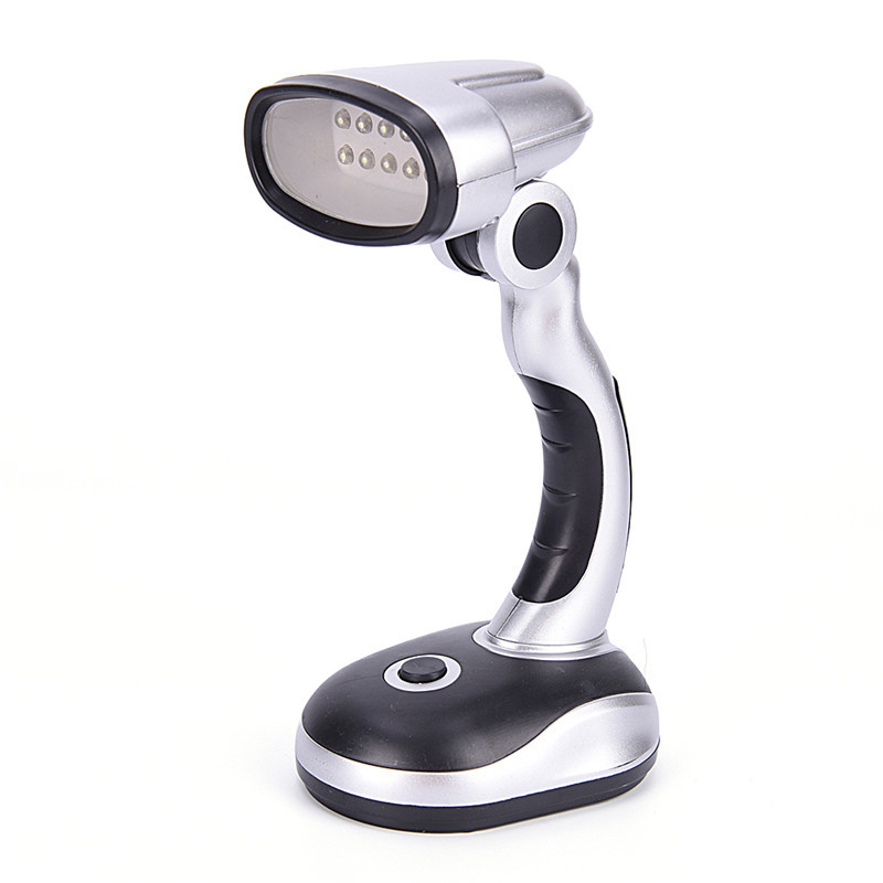 Hot 12bulb Led Battery Operated Portable Desk Light Lamp Laptop Picture 1 Of 7