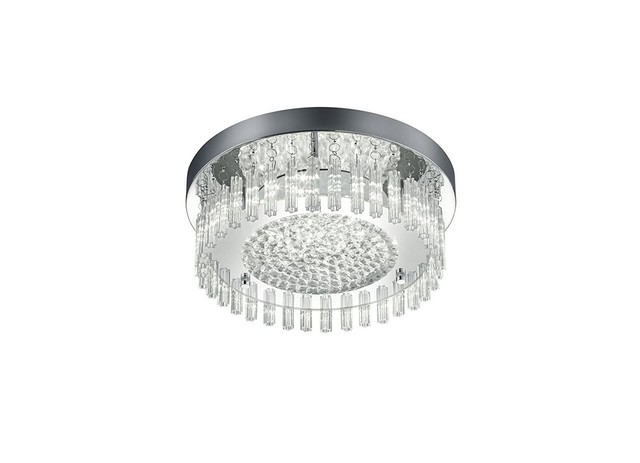 Plafoniere Con Scritte : Reality saphir plafoniera led tonda diffusore con pendagli