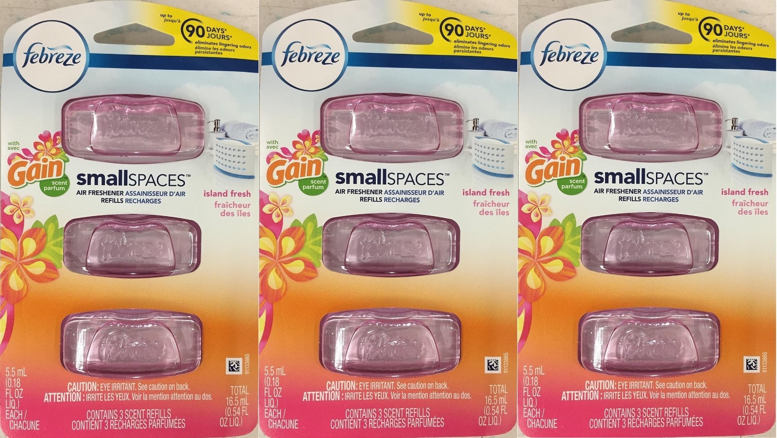 9 Febreze Small Spaces Air Freshener Refills Island Fresh With Gain ... 9 Febreze Small Spaces Air Freshener Refills Island Fresh With Gain ...
