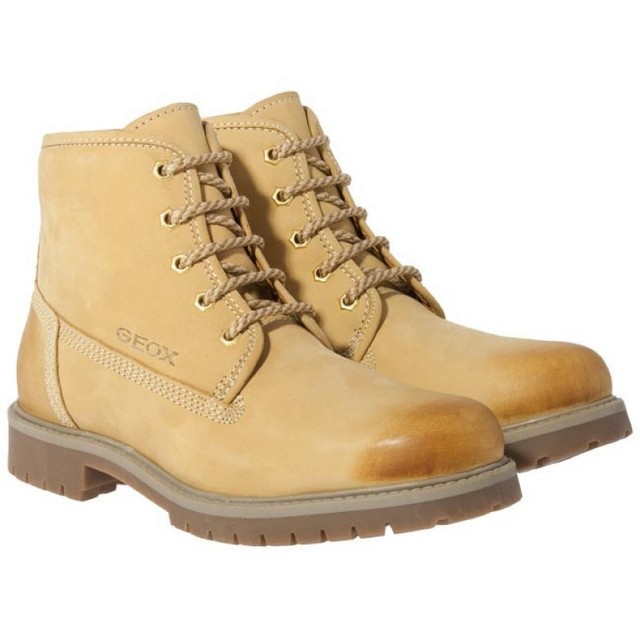 GEOX U WOOD M Nubuck Col.Yellow Scarponcino Uomo/Man U03A9M 00032 C2000 GEOX U WOOD M Nubuck Col.Yellow Scarponcino Uomo/Man U03A9M 00032 C2000