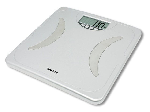 Salter Compact Bmi Digital Bathroom Yser Scales Body Fat Monitor Salter Silver Digital Lcd Bathroom Scales Body Memory Yser 15yr Warranty
