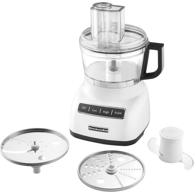 Kitchenaid Kfp0711wh 7 Cup Food Processor White Ebay