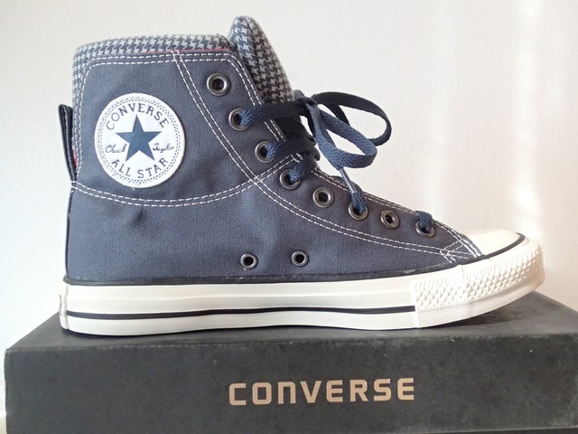 CONVERSE ALL STAR CT DUAL COLL HI CHUCK TYLOR 128107C ALTE TELA CANVAS BLU CONVERSE ALL STAR CT DUAL COLL HI CHUCK TYLOR 128107C ALTE TELA CANVAS BLU