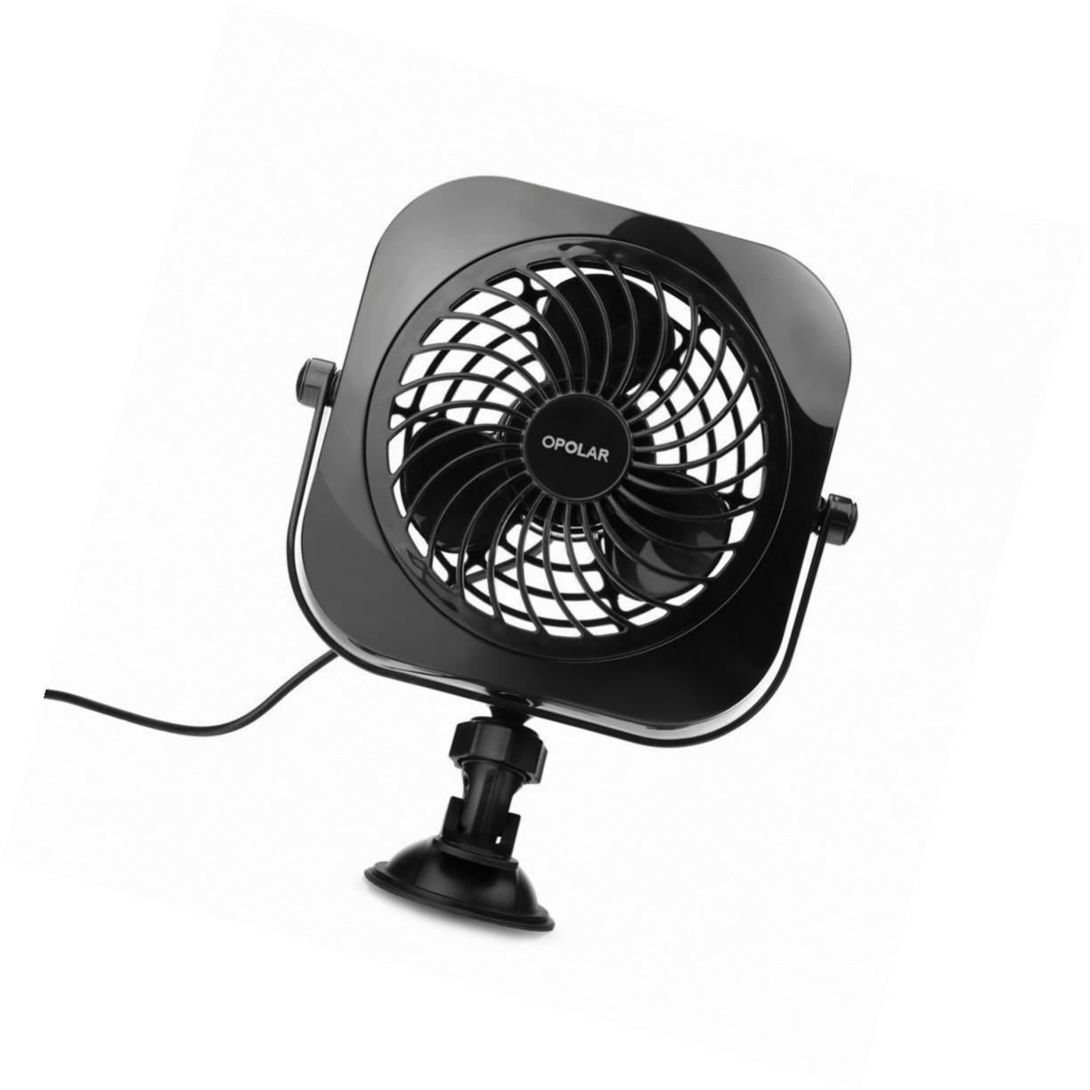 Opolar F1101 Car Vehicle And Desk Fan Portable Powerful Quiet Usb Picture 1 Of 7