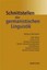 Steinbach, Markus: Schnittstellen der germanistischen Linguistik