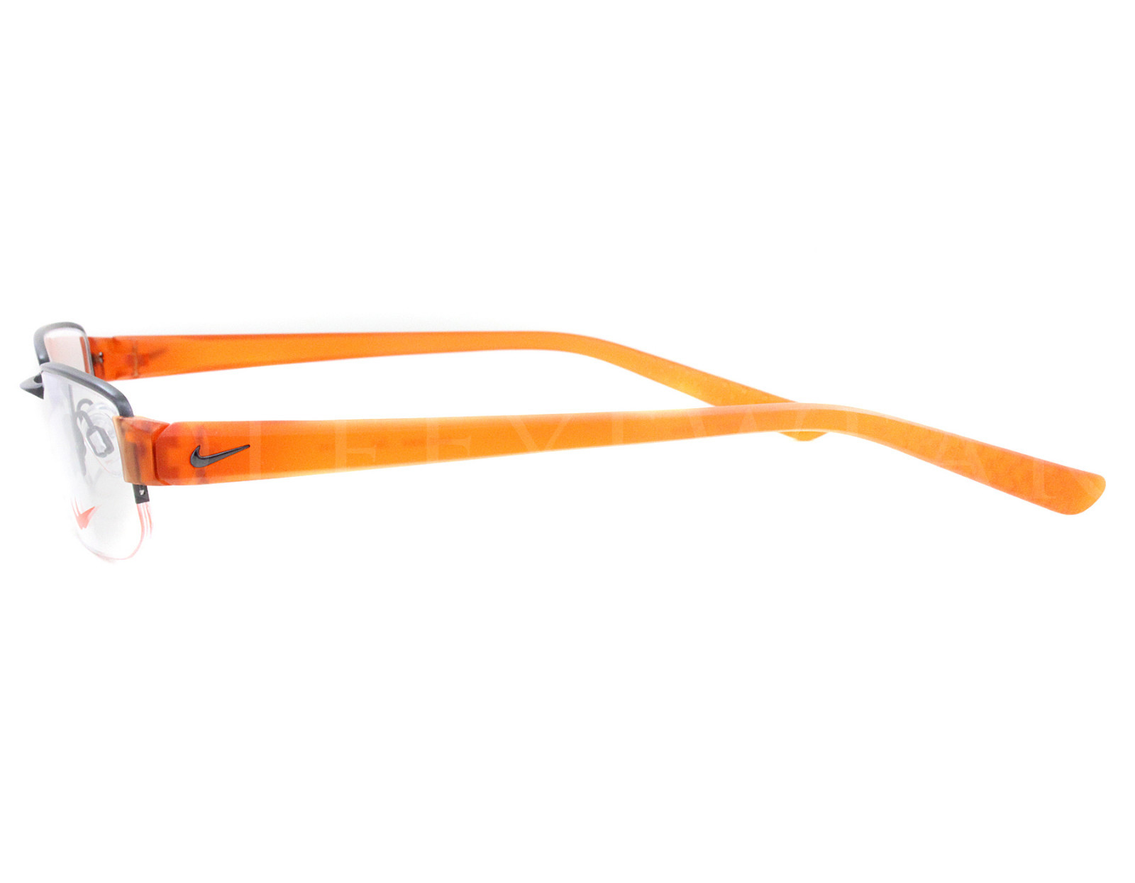 Nike Eyeglasses 8064 060 Matte Gunmetal Orange 52mm | eBay Brand new: lowest price