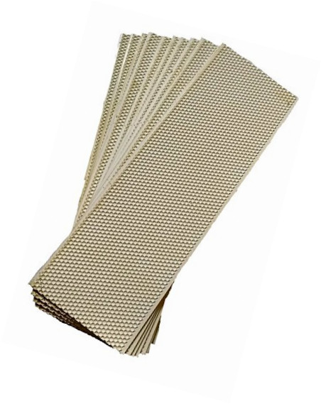 Acorn Bee 10ct Medium White Plastic Bees Wax Coated Foundation Made ... Acorn Bee 10ct Medium White Plastic Bees Wax Coated Foundation Made ...
