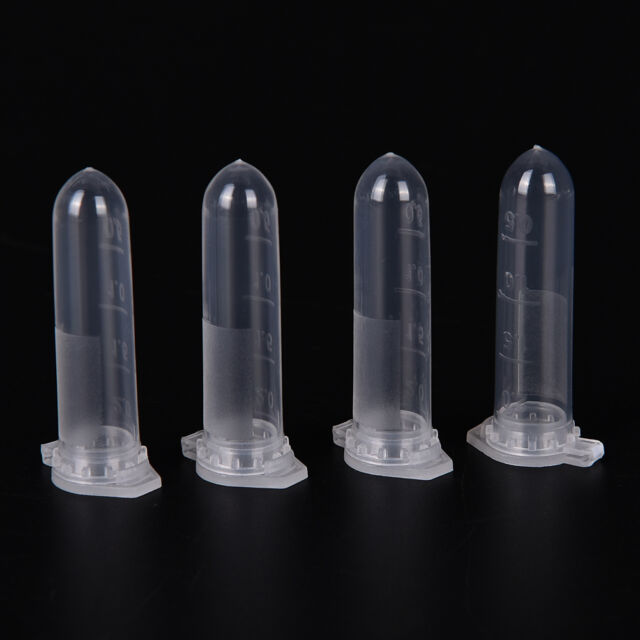 100pcs 2ml Micro Centrifuge Tube Vial Clear Plastic Vials Container ...