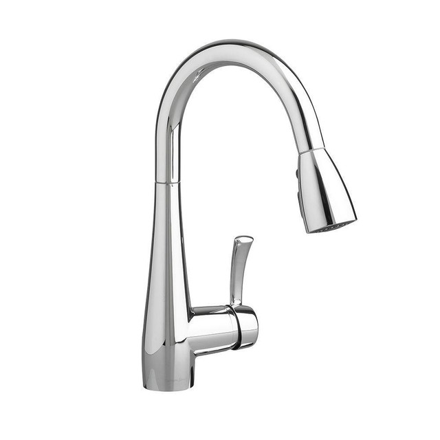 American Standard 4433 300 Quince Pullout Spray Kitchen Faucet 300 American Standard Quince Single Handle Pull Sprayer Kitchen Faucet Chrome