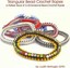 NEW Triangular Bead Crochet Ropes : A Pattern Book of 3-Dimensional Bead Croche