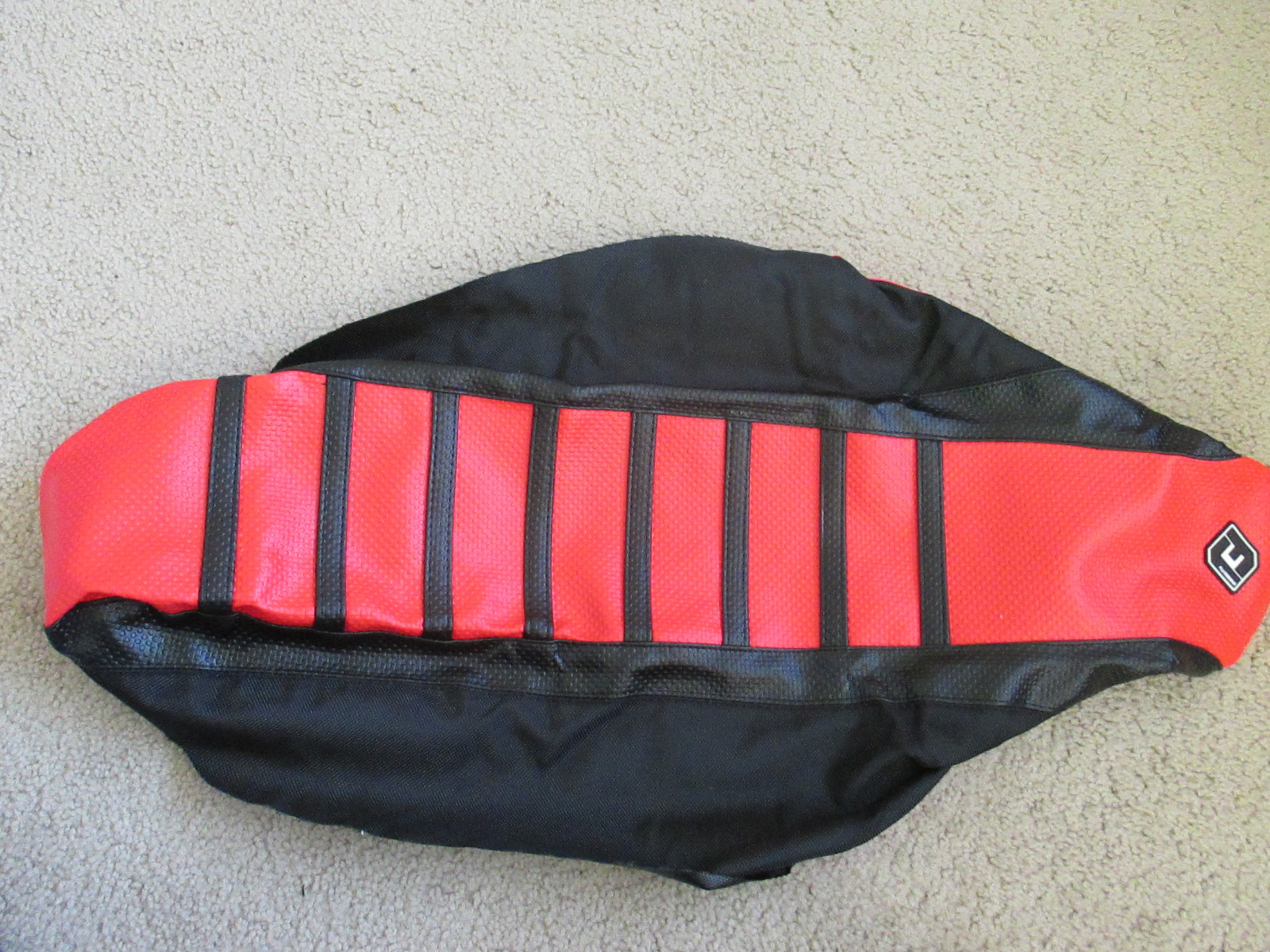 Flu Designs 15505 Prs Kevlar Seat Cover Black Red Picture 1 Of 3