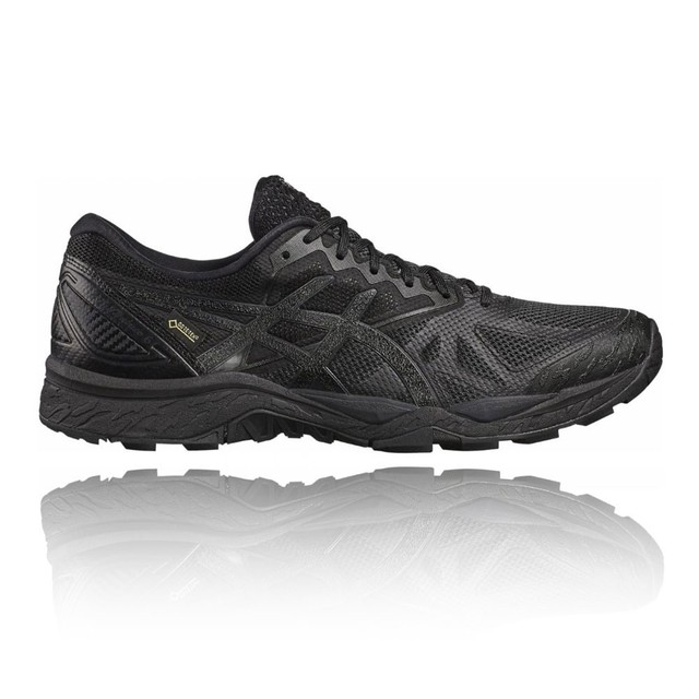 Asics Gel Fujitrabuco 6 GTX Gore Tex Scarpe Uomo Black/Black/Phantom Asics Gel Fujitrabuco 6 GTX Gore Tex Scarpe Uomo Black/Black/Phantom