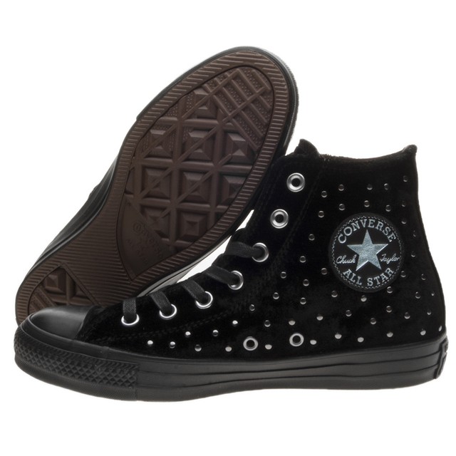 SCARPE CONVERSE CHUCK TAYLOR ALL STAR VELVET HI TG 38 COD 558991C 9W US 7.5 U SCARPE CONVERSE CHUCK TAYLOR ALL STAR VELVET HI TG 38 COD 558991C 9W US 7.5 U