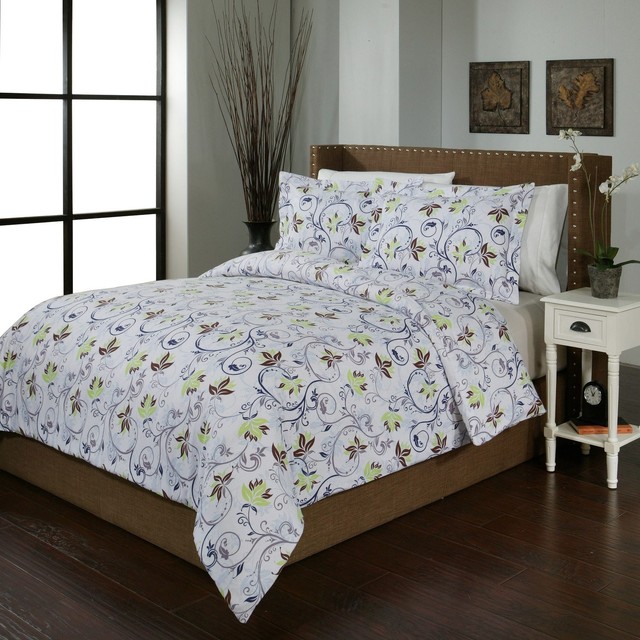 Pointehaven 2pc 170 Gsm Flannel Duvet Cover Set Twin X Large Pointehaven Heavy Weight Printed Flannel Duvet Set