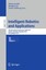 Intelligent Robotics and Applications, Sabina Jeschke, Taschenbuch, Book, 2011