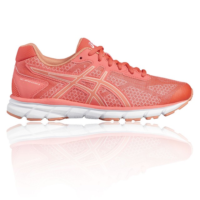 ASICS GEL IMPRESSION 9 linea Donna Rosa Imbottite Corsa Scarpe da ginnastica scarpe sportive ASICS GEL IMPRESSION 9 linea Donna Rosa Imbottite Corsa Scarpe da ginnastica scarpe sportive