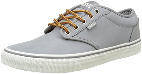 Grigio 40 EU VANS ATWOOD SCARPE DA GINNASTICA BASSE UOMO LEATHER Nuovo Grigio 40 EU VANS ATWOOD SCARPE DA GINNASTICA BASSE UOMO LEATHER Nuovo