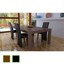 New Artificial Leather Wood Dining Chair High Back Modern 2/4/6 pcs Black/Brown