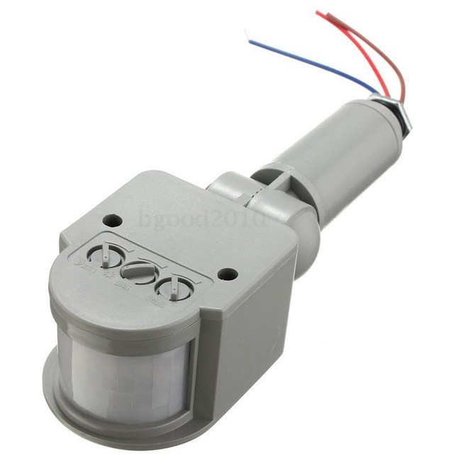 12m 180 Outdoor Wall Light Rf Led Security Pir Infrared Motion Picture 7 Of