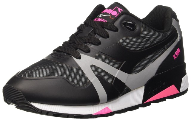 Diadora N9000 Bright Protection Scarpe Low Top Uomo Nero F1V Diadora N9000 Bright Protection Scarpe Low Top Uomo Nero F1V