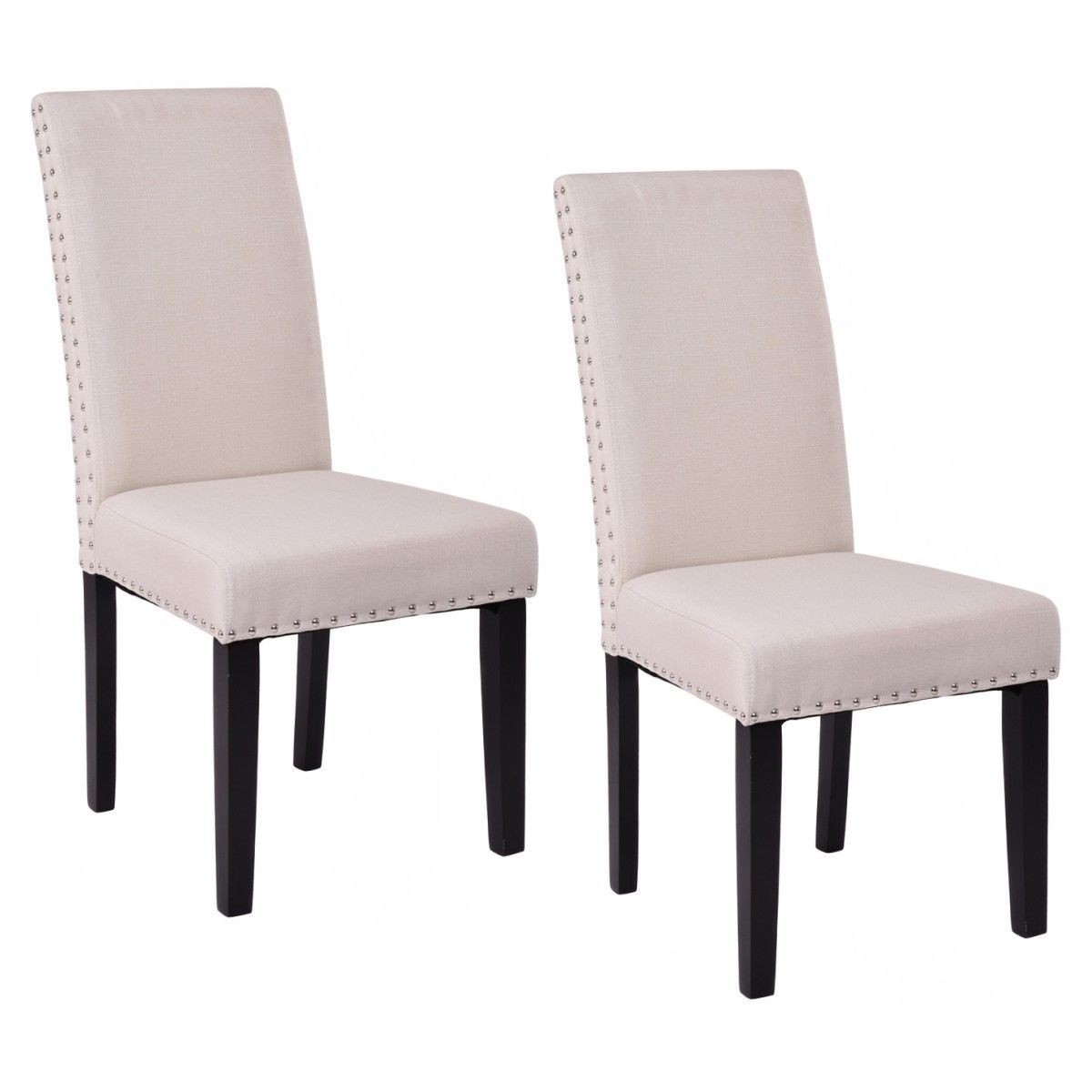 Picture Of . Set Of Elegant Tufted Design Fabric Upholstered Modern Dining picture of . set of elegant tufted design fabric upholstered modern dining