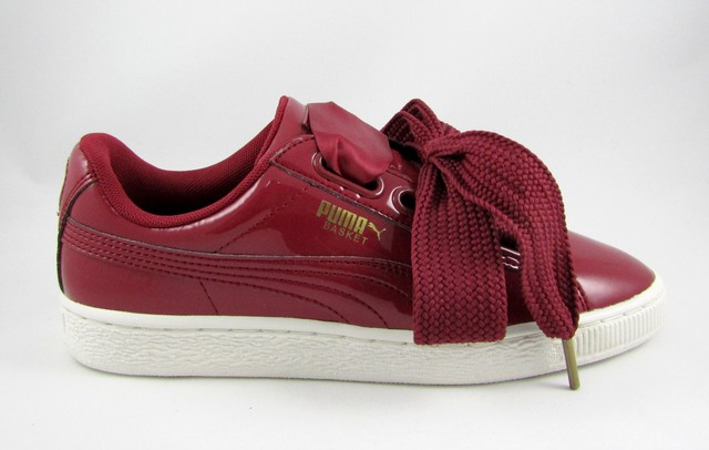 PUMA FIOCCO RED BASKEET HEART PATENT 363073 05 PUMA FIOCCO RED BASKEET HEART PATENT 363073 05