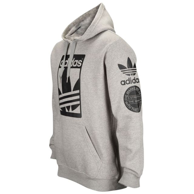 grey and black adidas hoodie