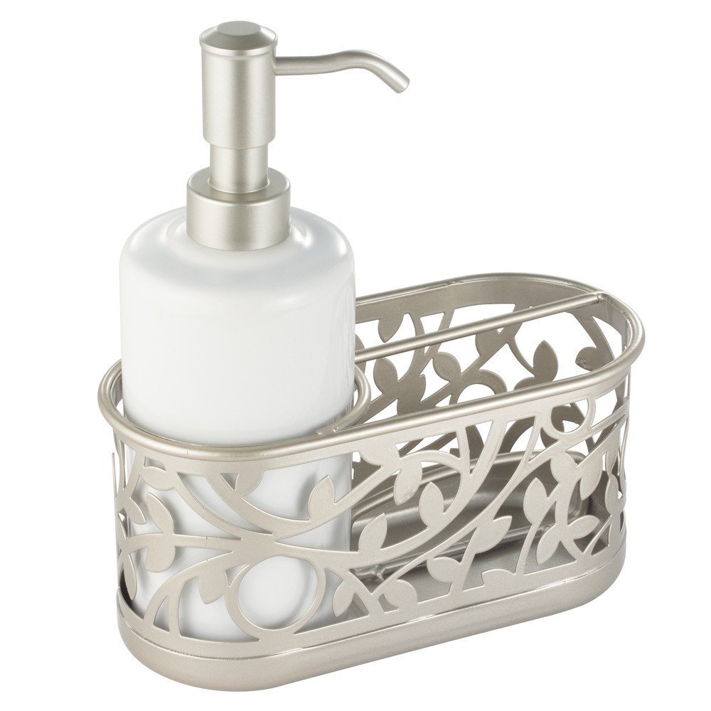 Interdesign Vine Kitchen Sink Soap Dispenser Pump And Sponge Caddy Picture 1 Of 2