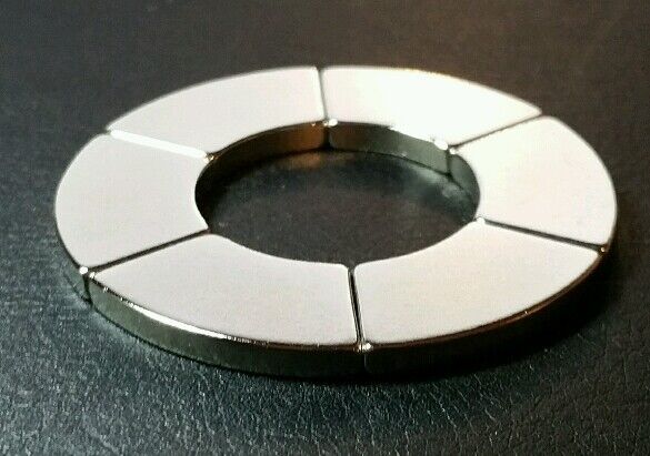 One Large  Neodymium  N52 Ring Magnet  Strong RARE Earth 2 