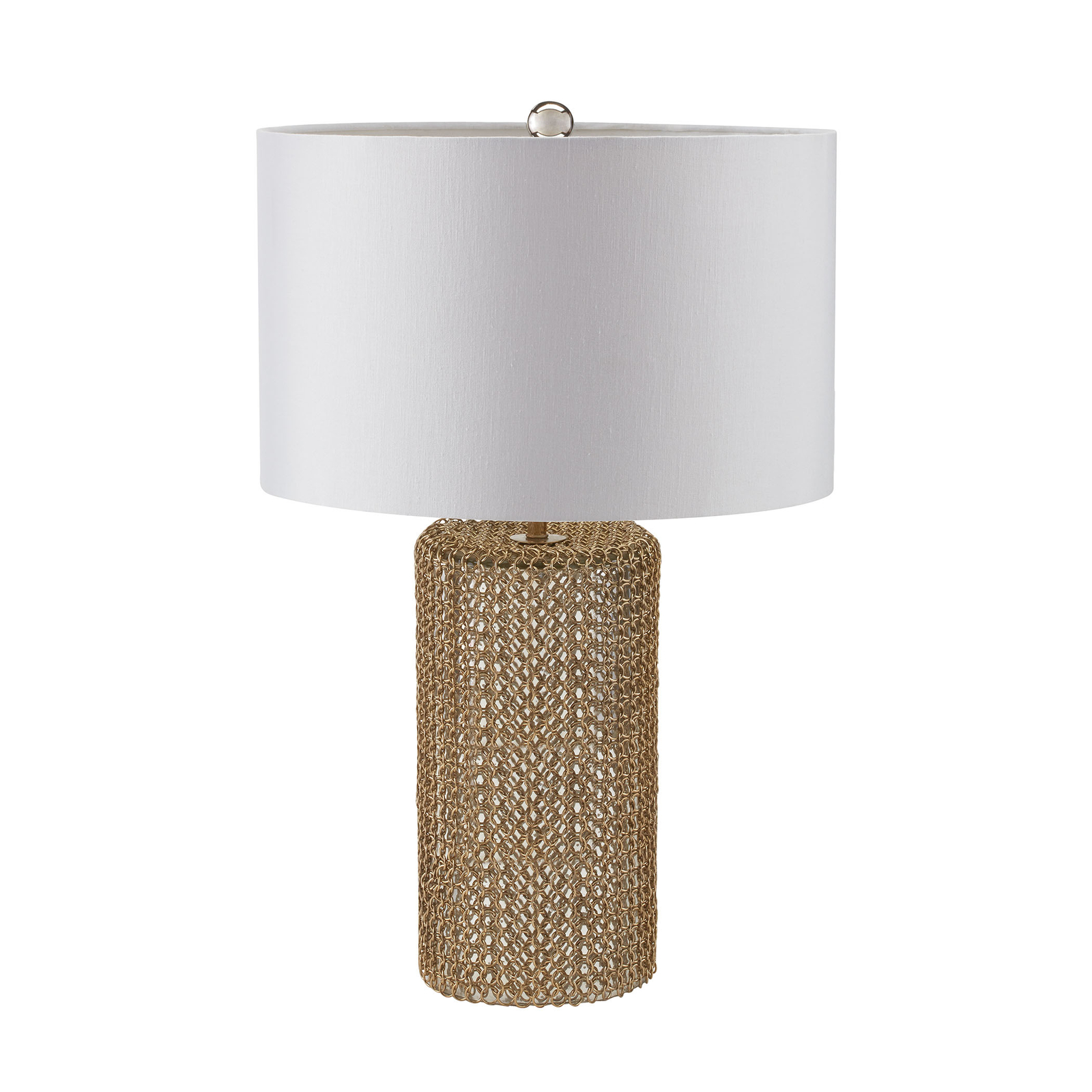 Dimond Lighting 983 008 Gold 1lt 24 Height Table Lamp Chain Mail Picture 1 Of