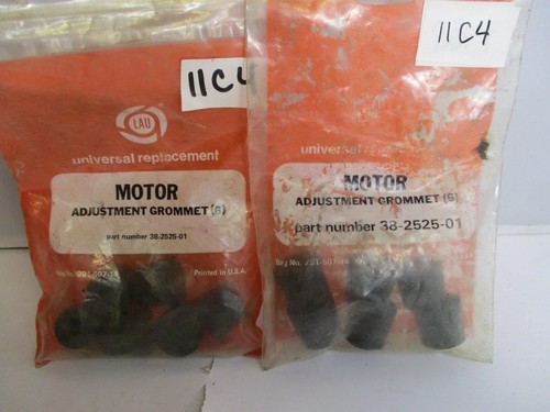 12 Grommets Lau 38-2525-01 Motor Adjustment Grommet Lot 2 Bags