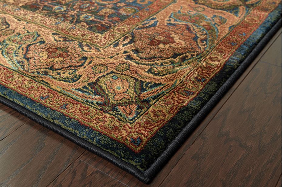Sphinx Oriental Weavers Kharma Area Rug 332x4 Blue Beige Ebay Brand New Lowest Price