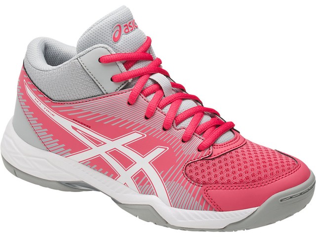 Asics Volley Gel Task MT Donna Ragazza Colore Rosso chiaro Grigio chiaroBianco Asics Volley Gel Task MT Donna Ragazza Colore Rosso chiaro Grigio chiaroBianco