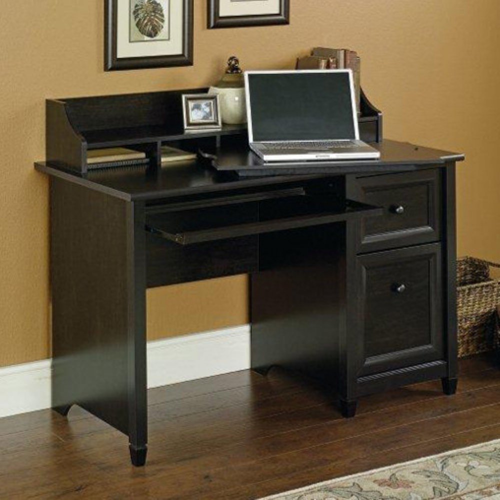 Sauder Edge Water Computer Desk In Estate Black 409043 Picture 1 Of