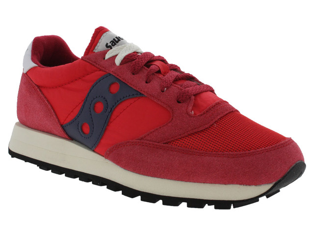 Scarpe uomo sneakers SAUCONY JAZZ in tessuto rosso JAZZS703217 Scarpe uomo sneakers SAUCONY JAZZ in tessuto rosso JAZZS703217