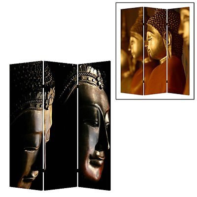 Screen Gems 71 X 47 Budda 3 Panel Room Divider Ebay