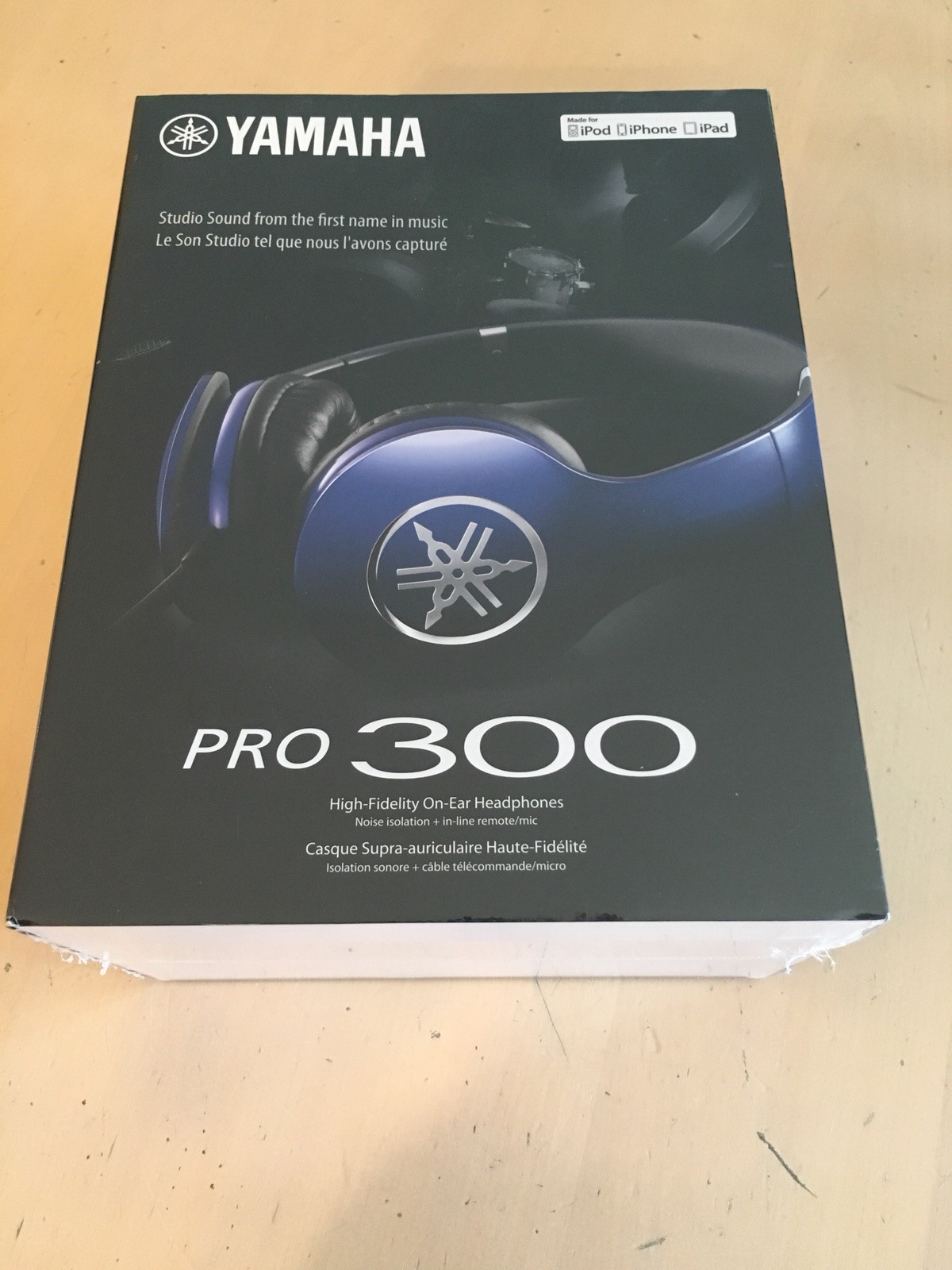 Yamaha Pro 300 High Fidelity On Ear Headphones Blue Ebay