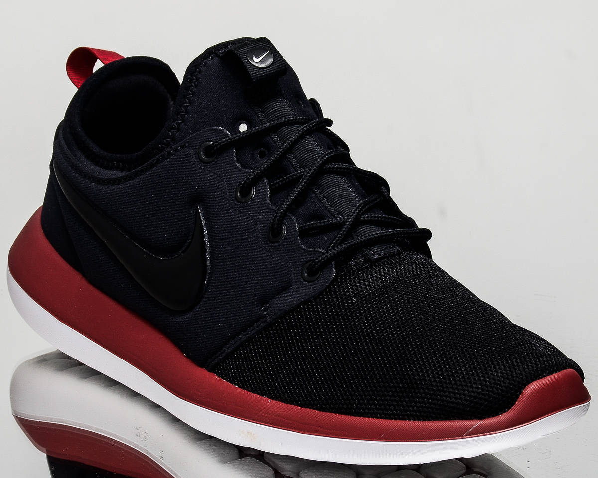 Nike Roshe Two 2 Men Lifestyle Casual SNEAKERS Black Red White ... Picture 1 of 4 ...